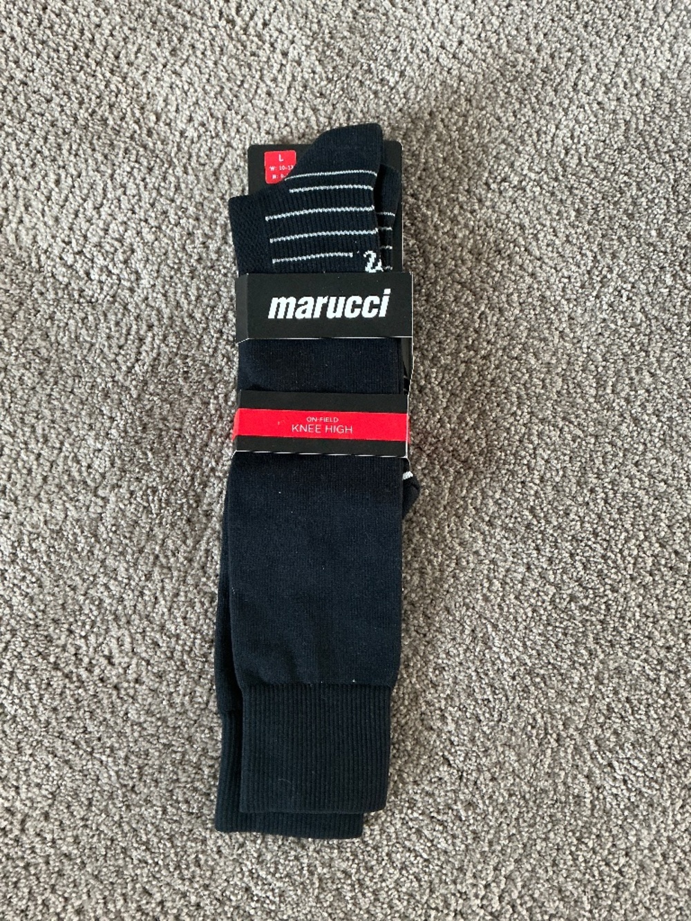 NWT Marucci knee high sports socks